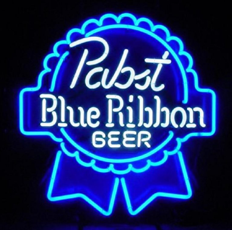 Pabst Blue Ribbon Beer Neon Sign DIY Neon Signs Custom Neon Signs USA