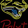 Pabst Blue Ribbon Jacksonville Jaguars Neon Sign Teams Neon Light