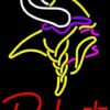 Pabst Blue Ribbon Minnesota Vikings Neon Sign Teams Neon Light
