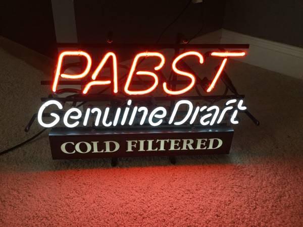 Pabst Blue Ribbon Neon Sign Neon Light