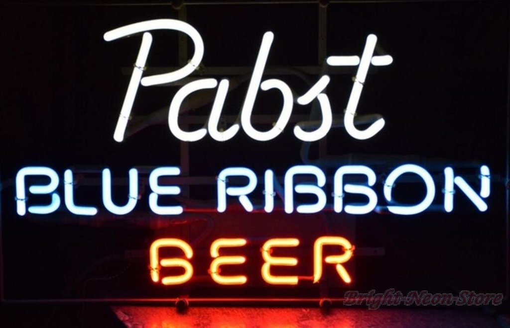 Pabst Blue Ribbon Neon Sign