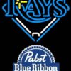 Pabst Blue Ribbon Tampa Bay Rays Neon Sign Teams Neon Light