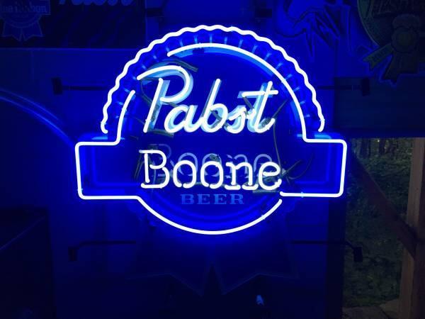 Pabst Boone Neon Sign Bar Sign Neon Light