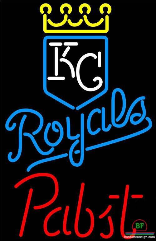 Pabst Kansas City Royals Neon Sign Teams Neon Light