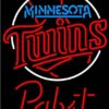 Pabst Minnesota Twins Neon Sign Teams Neon Light
