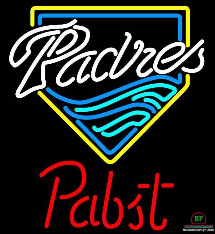 Pabst San Diego Padres Neon Sign Teams Neon Light