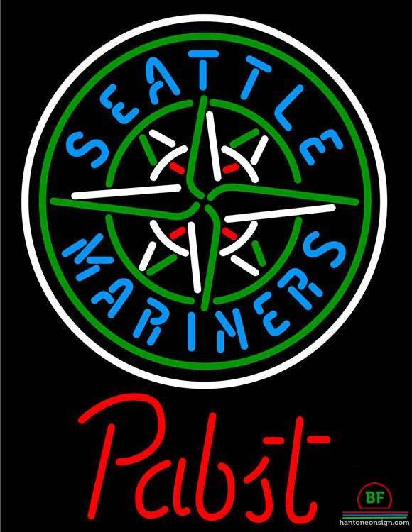 Pabst Seattle Mariners Neon Sign Teams Neon Light