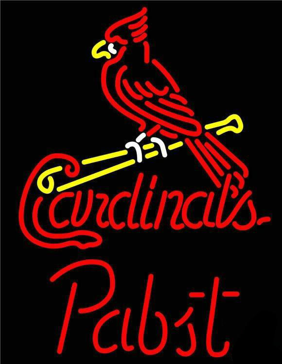 Pabst St Louis Cardinals Neon Sign Teams Neon Light