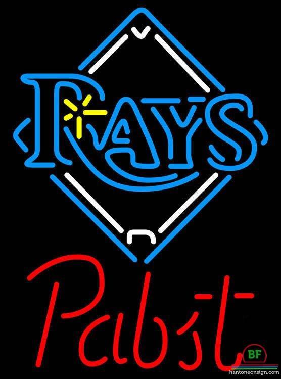 Pabst Tampa Bay Rays Neon Sign Teams Neon Light
