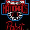 Pabst Washington Nationals Neon Sign Teams Neon Light