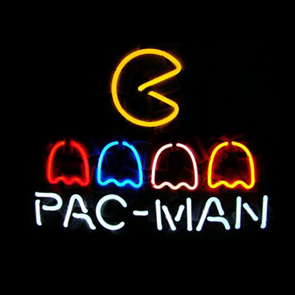 Pac Man Neon Sign
