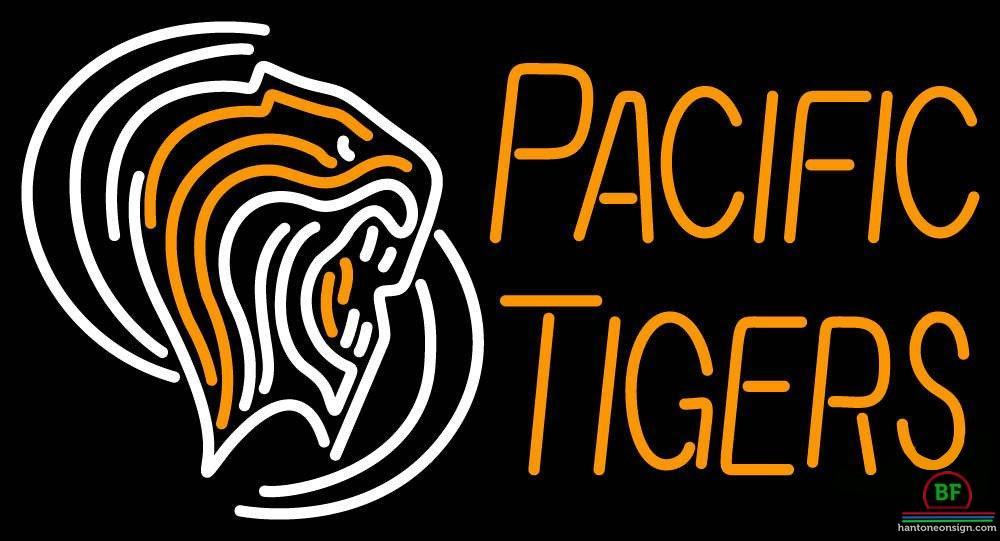 Pacific Tigers Neon Sign NCAA Teams Neon Light