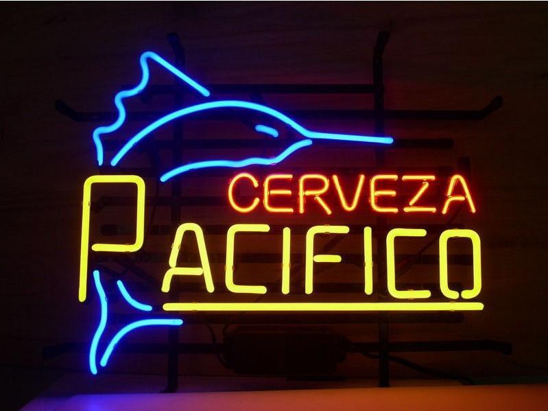 Pacifico Clara Mexican Cerveza Neon Sign