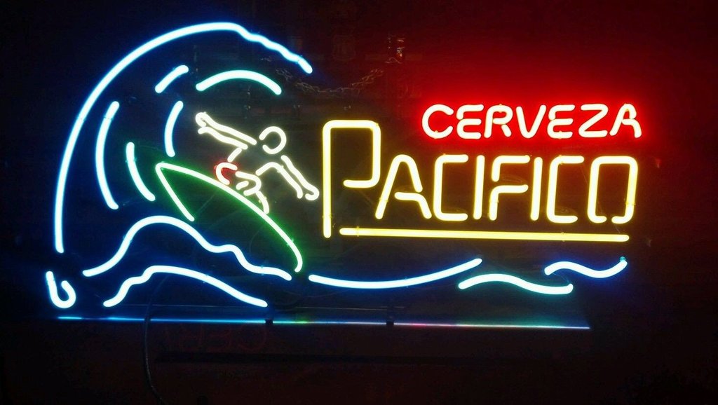 Pacifico Marlin Beer Neon Sign