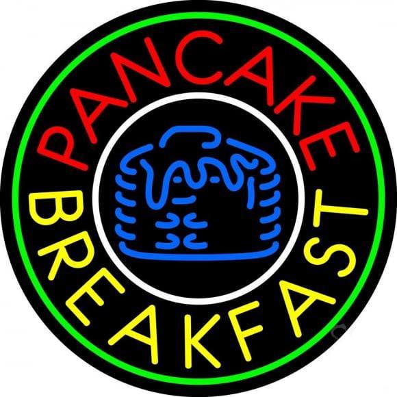 Pancake Breakfast Neon Sign Bar Sign Neon Light
