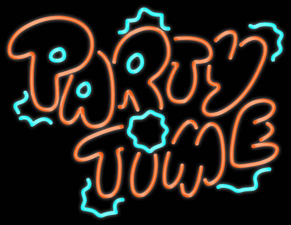 Party Time Neon Sign Bar Sign Neon Light