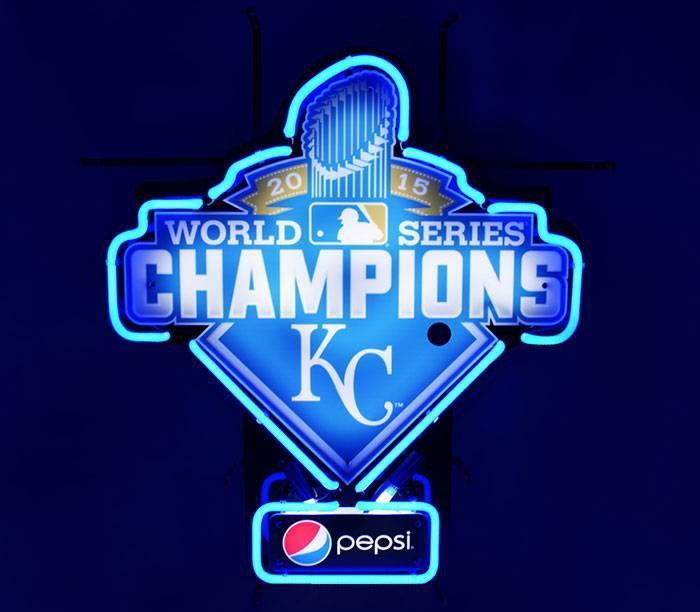 Pepsi world Series Champions KC Neon Sign Neon Light