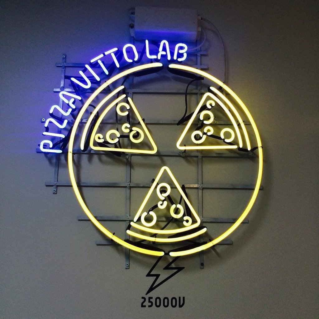 Pizza Vittolab Neon Sign Bar Sign Neon Light