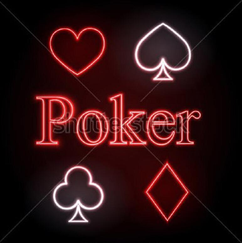Poker Neon Sign Bar Sign Neon Light
