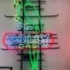 Polly Gasoline Decal Neon Sign Neon Light