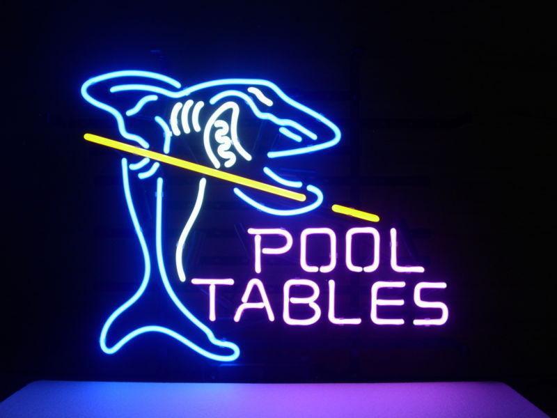 Pool Tables Shark Neon Sign Bar Sign Neon Light