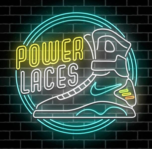 Power Laces Shoes Neon Sign Neon Light