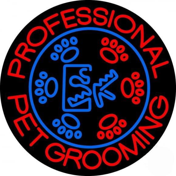 Professional Pet Grooming Neon Sign Bar Sign Neon Light