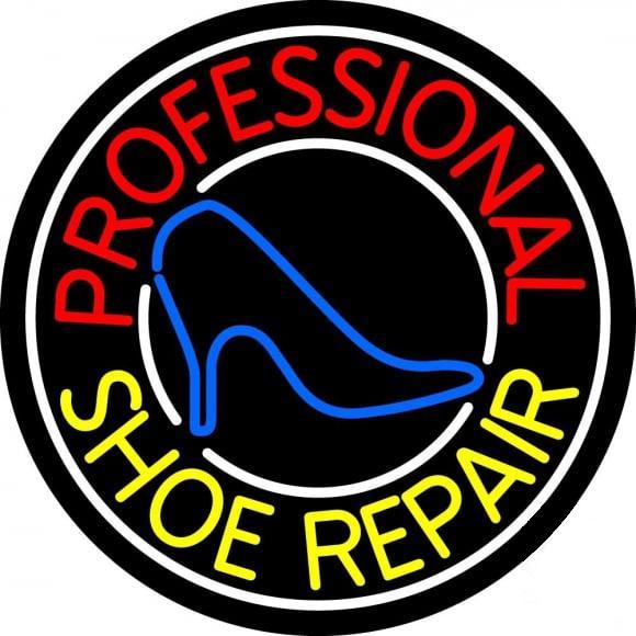 Professional Shoe Repair Neon Sign Bar Sign Neon Light