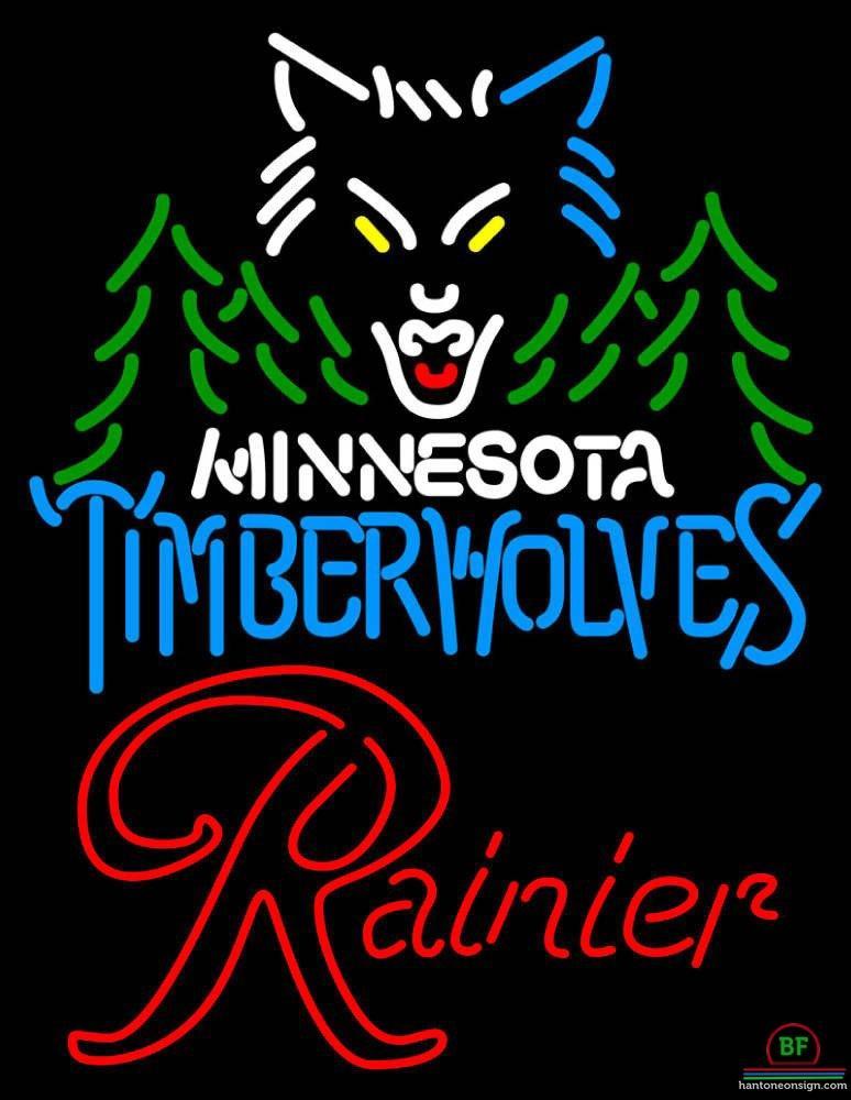 Rainier Minnesota Timber Neon Sign Teams Neon Light