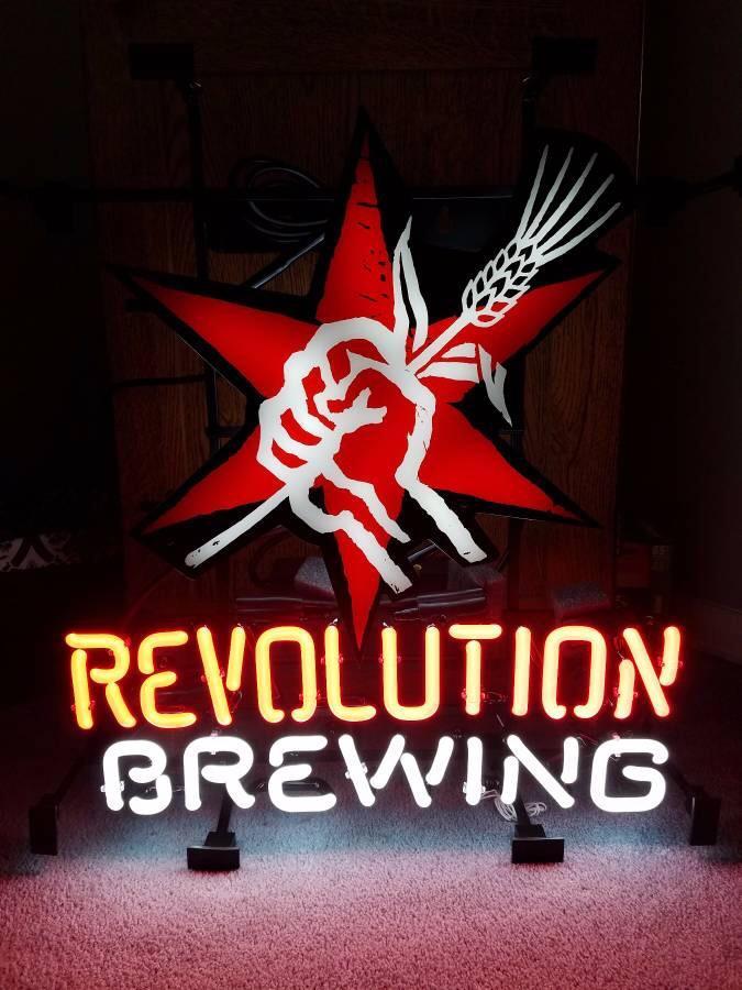 Rare Revolution Brewing Neon Sign Neon Light