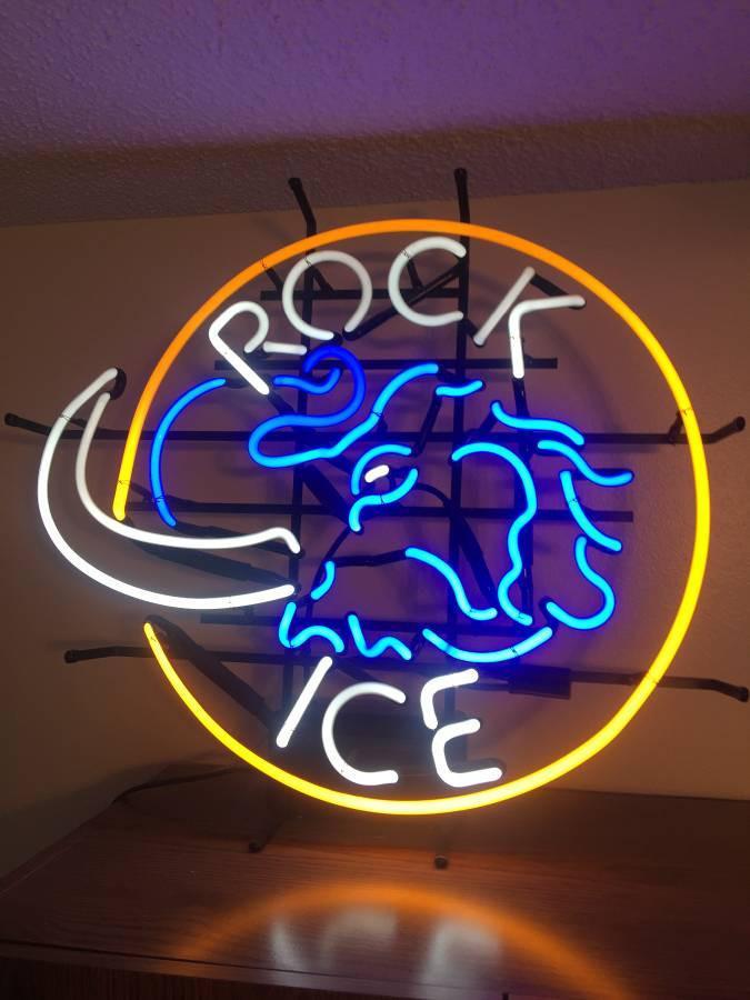 Rare Rock Ice Neon Sign Neon Light