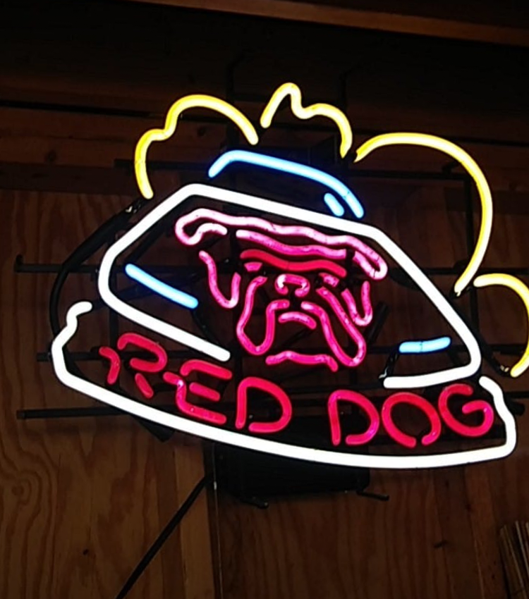 Red Dog Neon Sign Neon Light