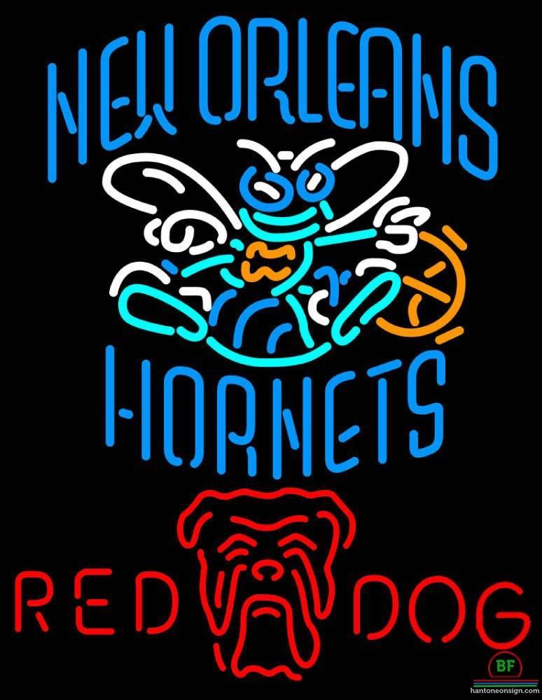 Red Dog Orleans Hornets Neon Sign Teams Neon Light