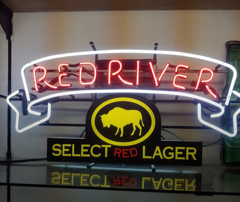 Red River Select Red Lager Neon Sign Neon Light