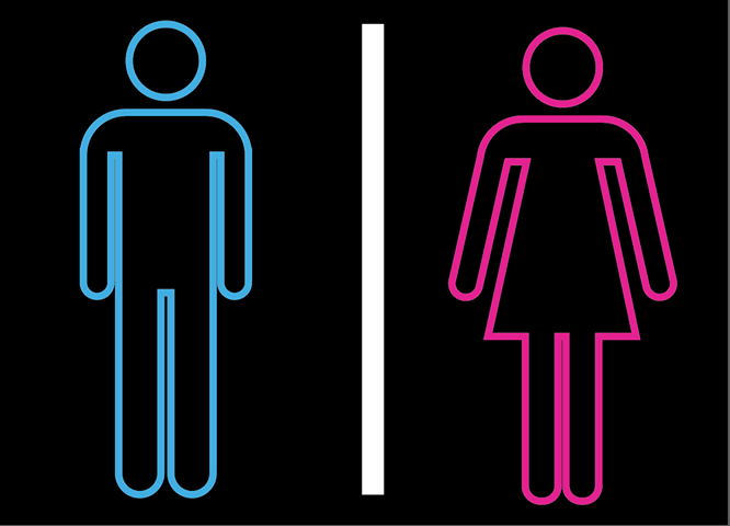 Restroom Neon Sign Neon Light