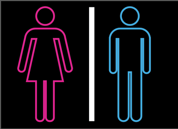 Neon Restroom Signs Amazon