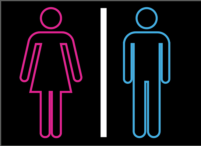 Restroom Neon Sign Neon Light