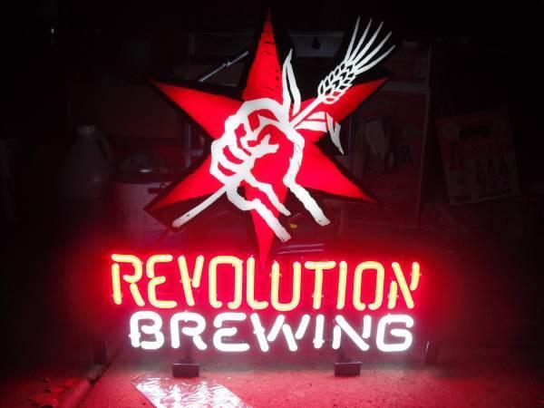 Revolution Brewery Neon Sign Bar Sign Neon Light