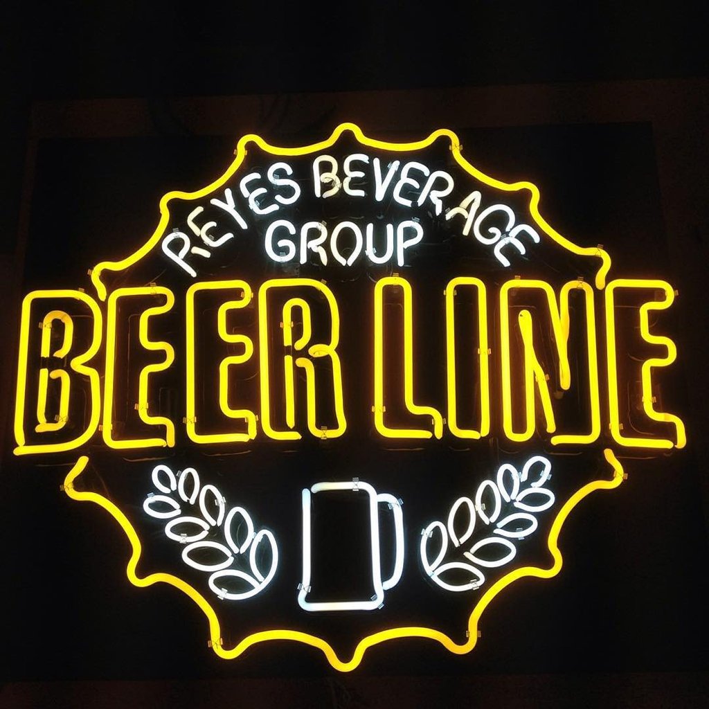 Reyes Beverage Group Beer Line Neon Sign Bar Sign Neon Light Z1334