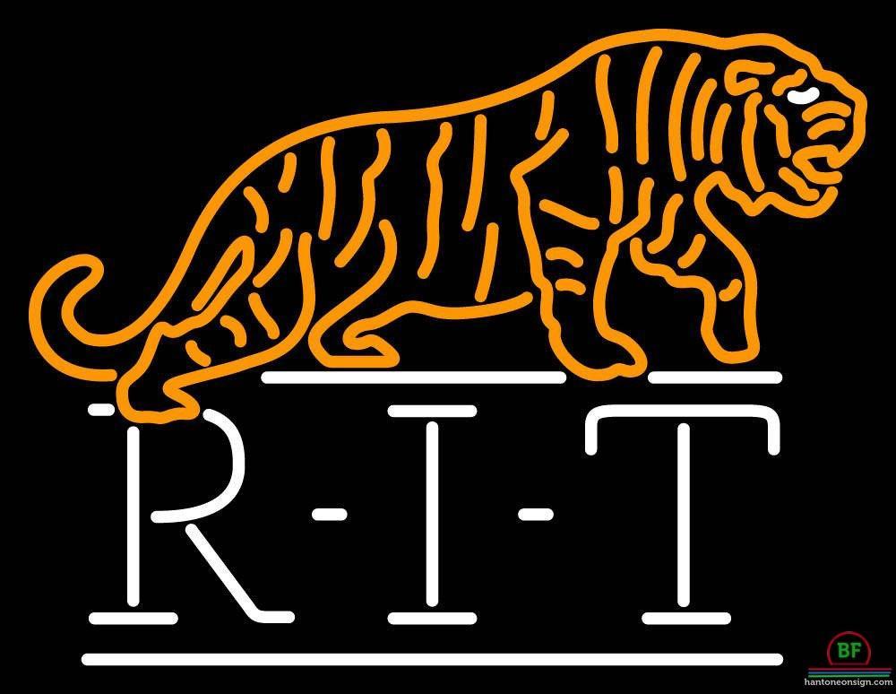 Rit Tigers Neon Sign NCAA Teams Neon Light