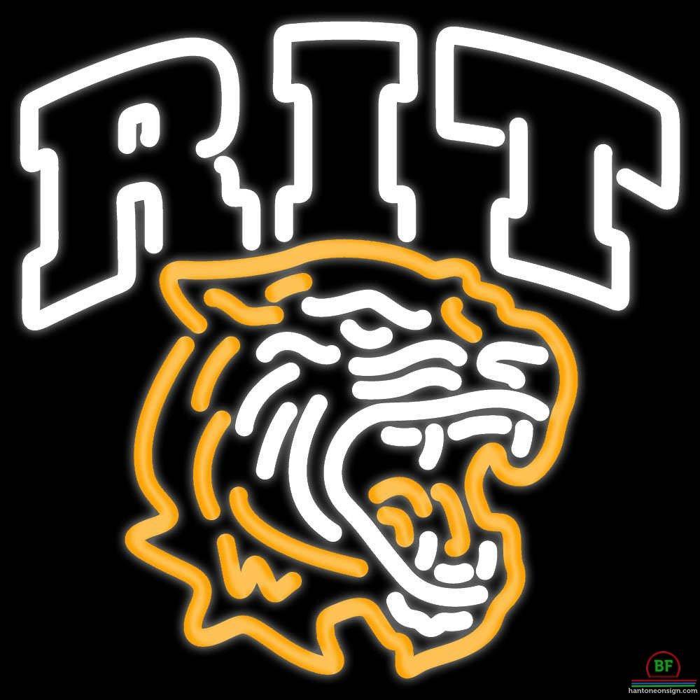 Rit Tigers Neon Sign NCAA Teams Neon Light