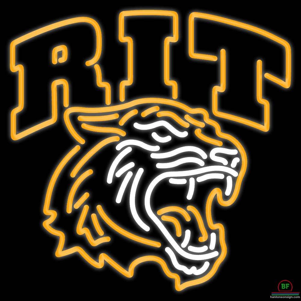 Rit Tigers Neon Sign NCAA Teams Neon Light