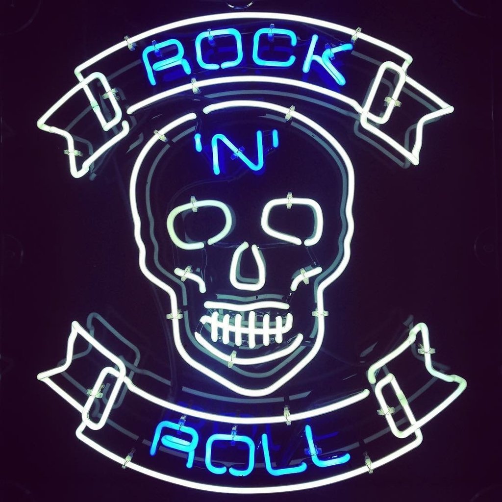 Rock Roll Neon Sign Bar Sign Neon Light