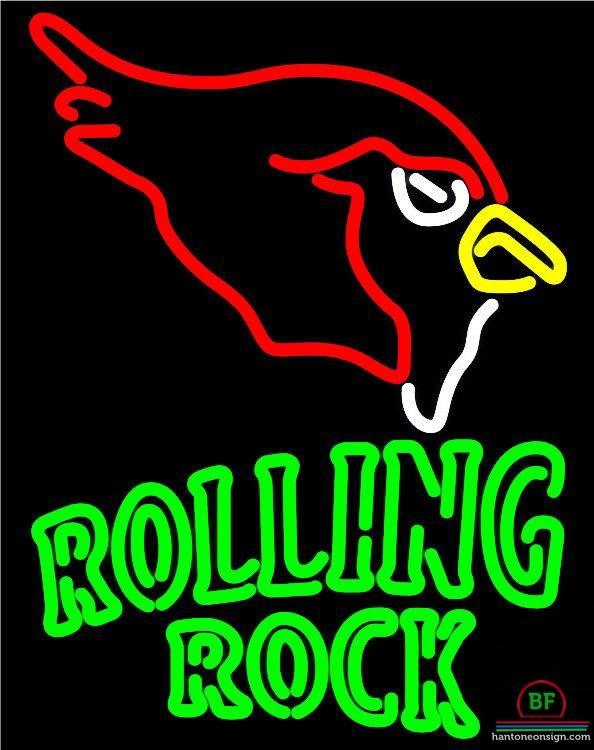Rolling Rock Arizona Cardinals Neon Sign Teams Neon Light