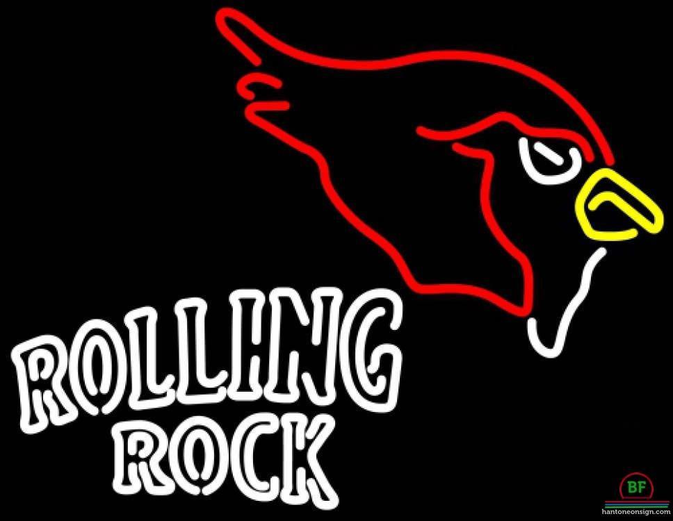 Rolling Rock Arizona Cardinals Neon Sign Teams Neon Light