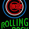Rolling Rock Chicago Cubs Neon Sign Teams Neon Light