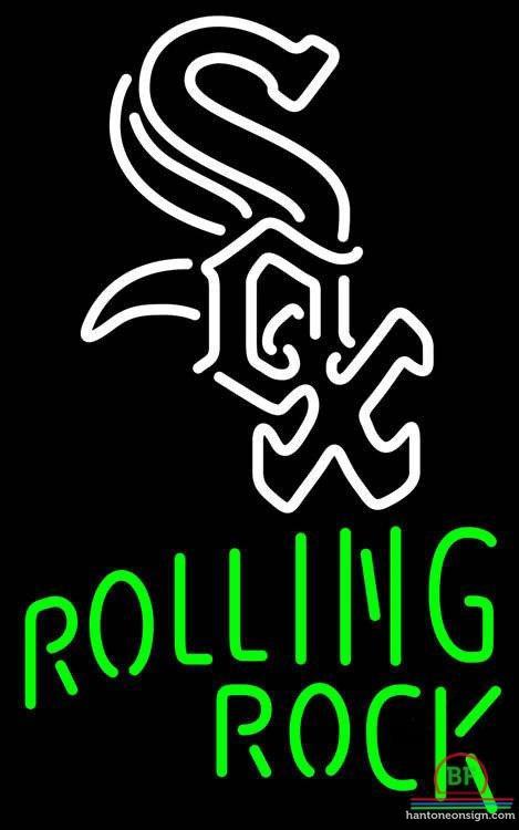 Rolling Rock Chicago White Sox Neon Sign Teams Neon Light
