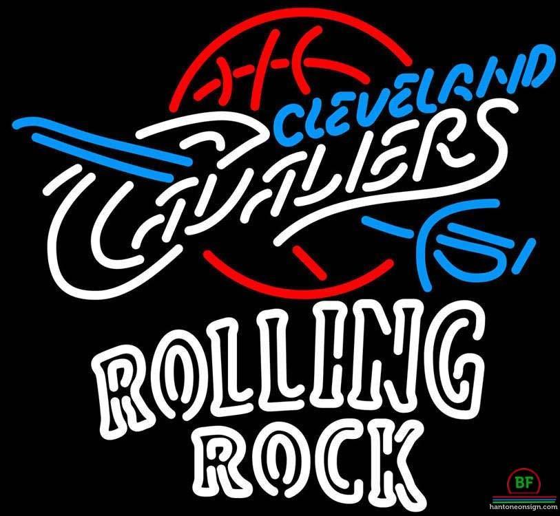 Rolling Rock Cleveland Cavalier Neon Sign Teams Neon Light