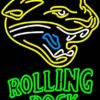 Rolling Rock Jacksonville Jaguars Neon Sign Teams Neon Light