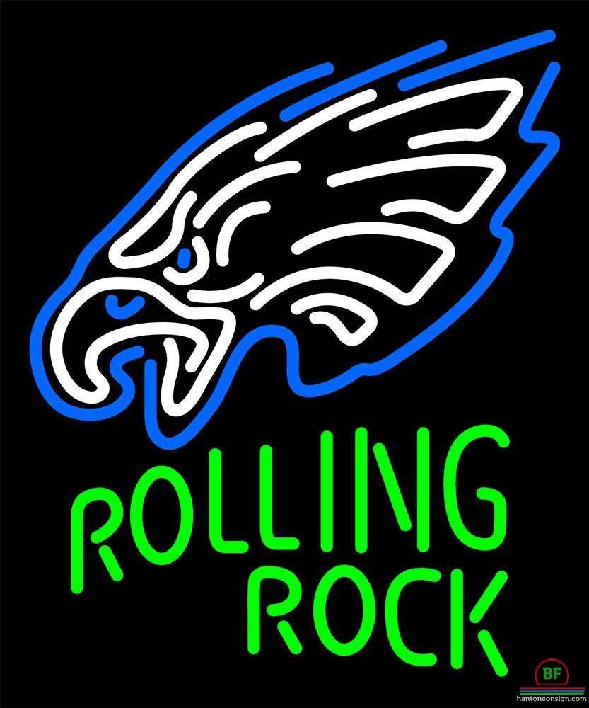 Rolling Rock Philadelphia Eagles Neon Sign Teams Neon Light